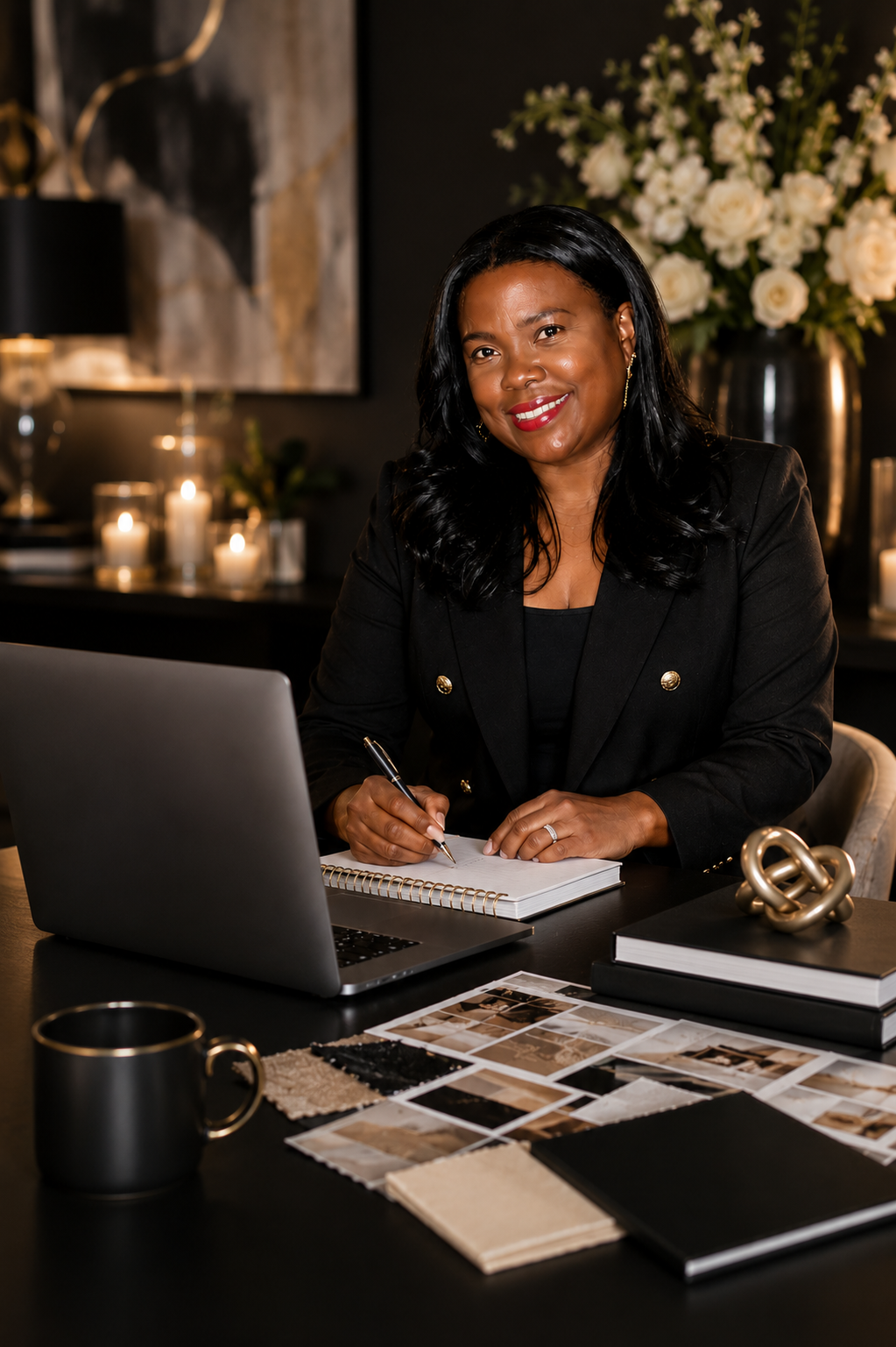 K. Nicole, owner and creative director of The Occasion Studio