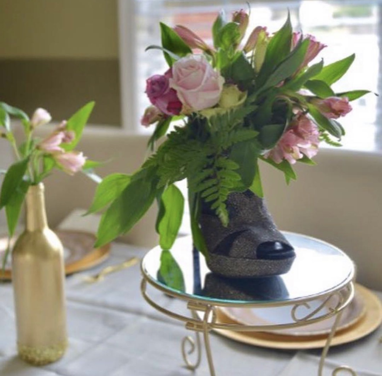 Custom floral installation